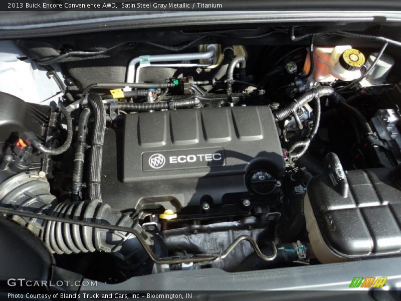 Satin Steel Gray Metallic / Titanium 2013 Buick Encore Convenience AWD