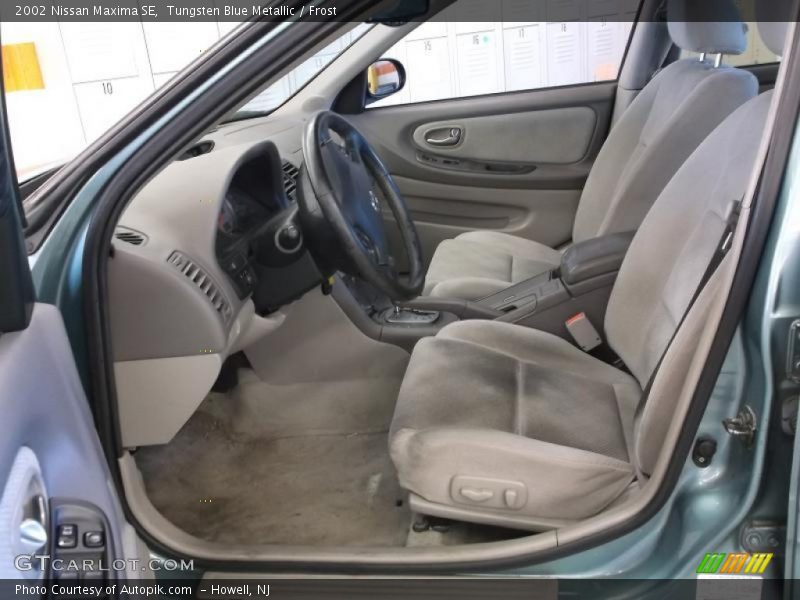 Tungsten Blue Metallic / Frost 2002 Nissan Maxima SE
