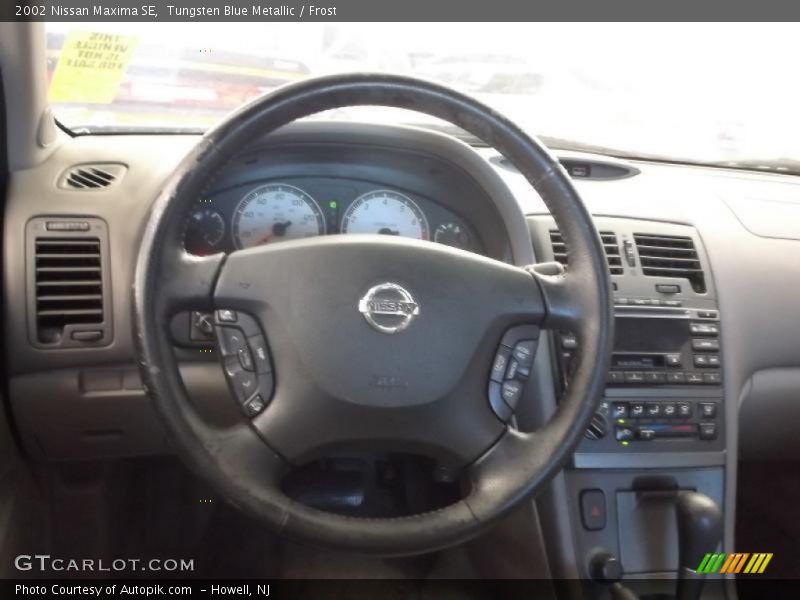 Tungsten Blue Metallic / Frost 2002 Nissan Maxima SE