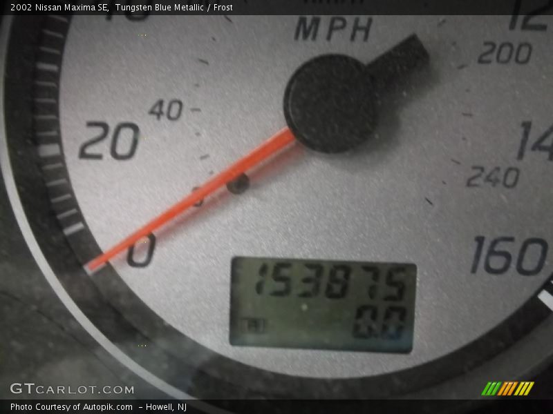 Tungsten Blue Metallic / Frost 2002 Nissan Maxima SE