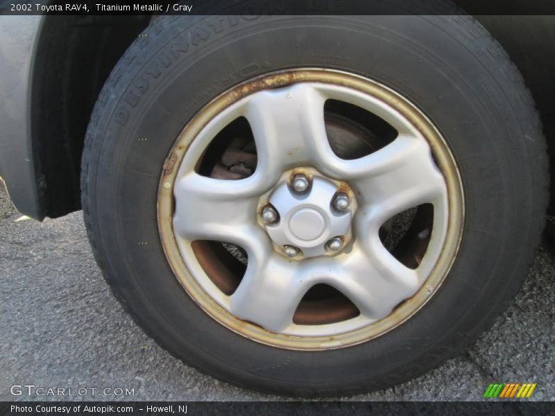 Titanium Metallic / Gray 2002 Toyota RAV4