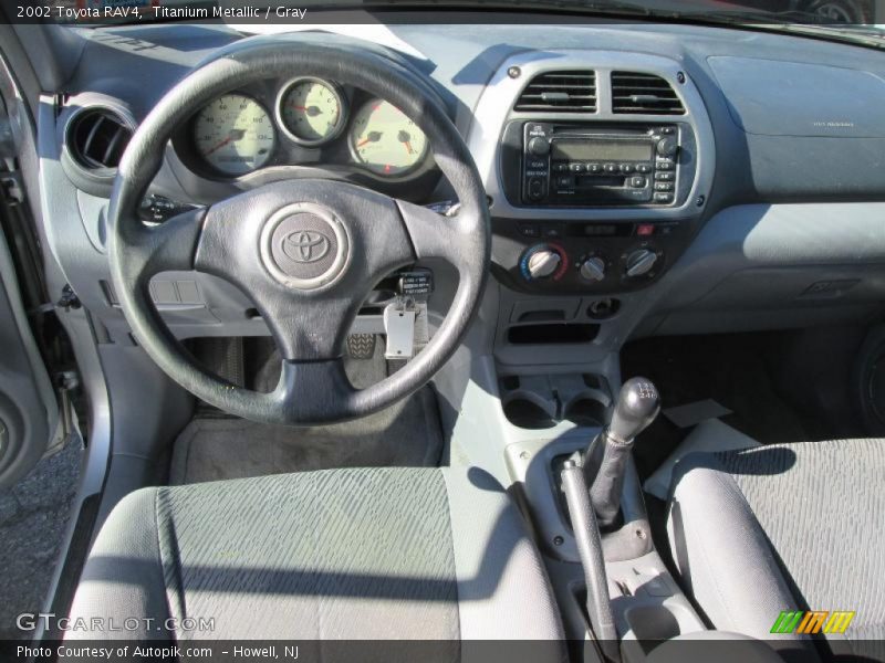 Titanium Metallic / Gray 2002 Toyota RAV4