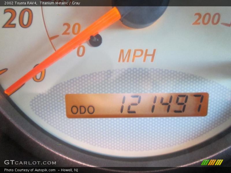 Titanium Metallic / Gray 2002 Toyota RAV4