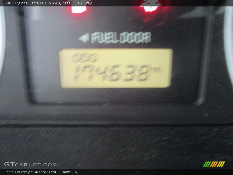 Steel Blue / Gray 2006 Hyundai Santa Fe GLS 4WD