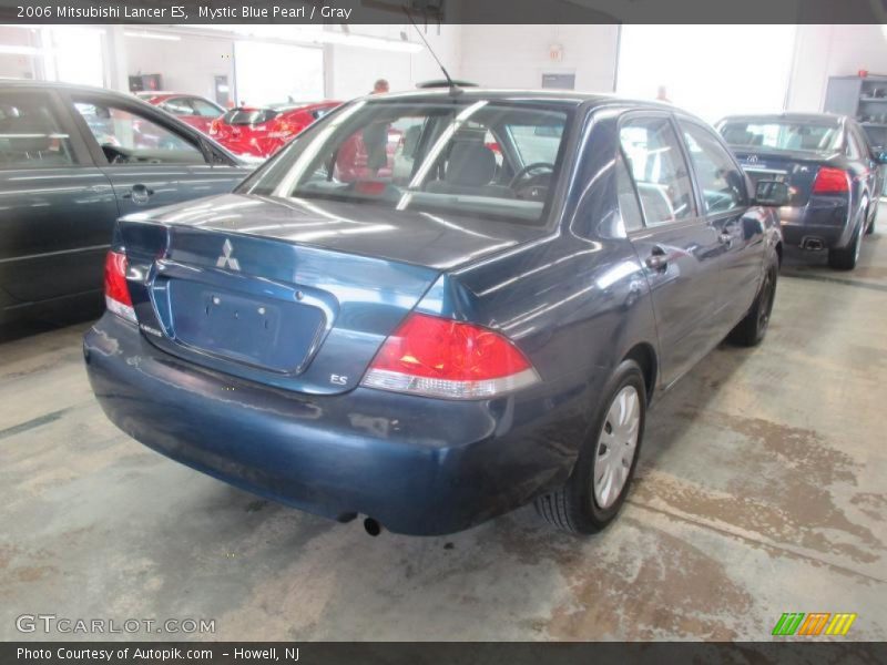 Mystic Blue Pearl / Gray 2006 Mitsubishi Lancer ES