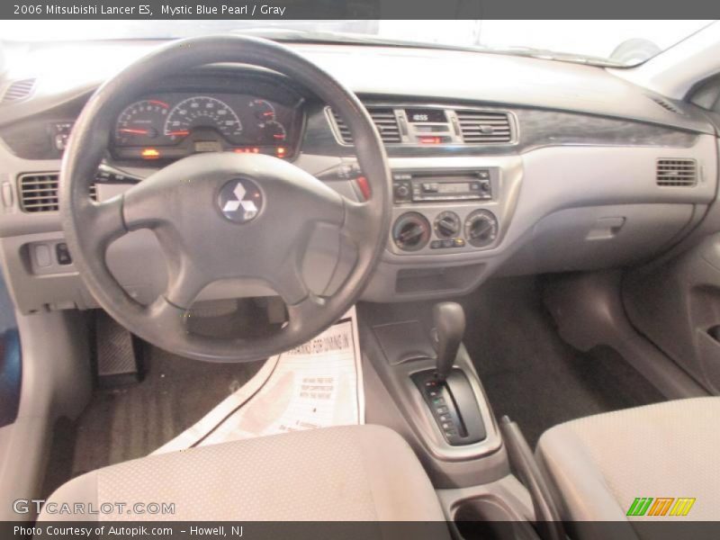 Mystic Blue Pearl / Gray 2006 Mitsubishi Lancer ES
