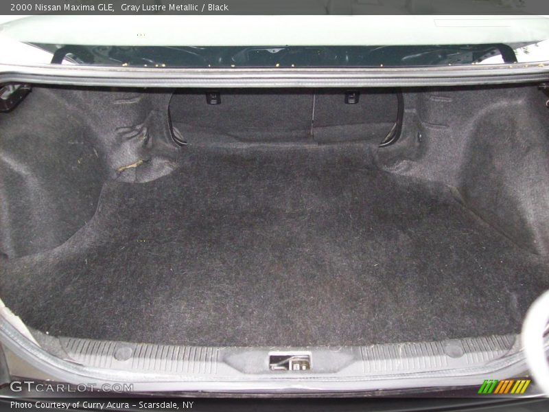 Gray Lustre Metallic / Black 2000 Nissan Maxima GLE