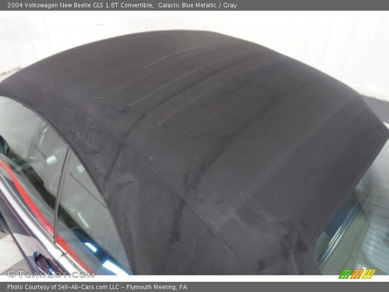 Galactic Blue Metallic / Gray 2004 Volkswagen New Beetle GLS 1.8T Convertible