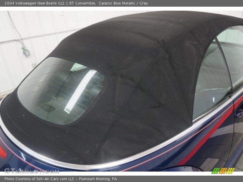 Galactic Blue Metallic / Gray 2004 Volkswagen New Beetle GLS 1.8T Convertible