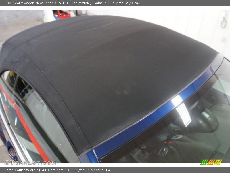 Galactic Blue Metallic / Gray 2004 Volkswagen New Beetle GLS 1.8T Convertible