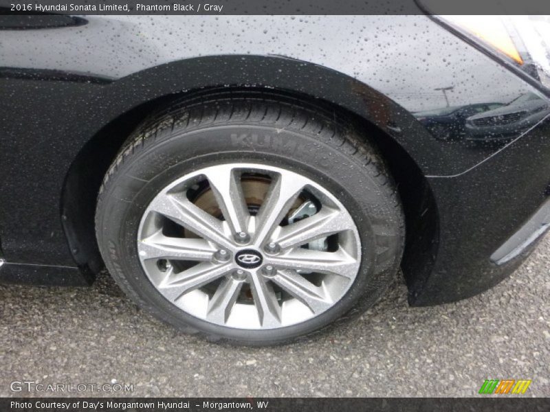 Phantom Black / Gray 2016 Hyundai Sonata Limited