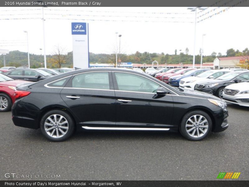 Phantom Black / Gray 2016 Hyundai Sonata Limited