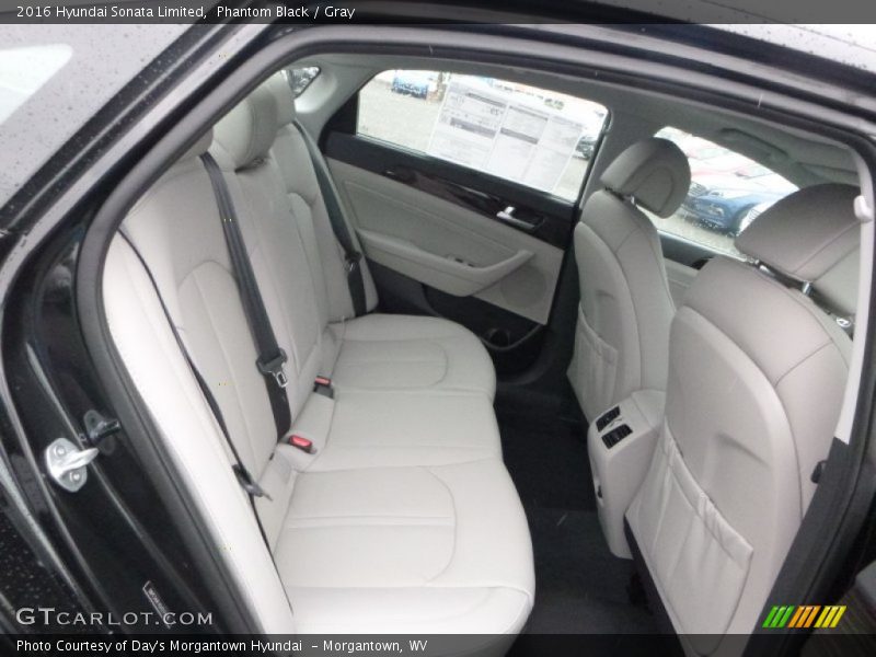 Phantom Black / Gray 2016 Hyundai Sonata Limited