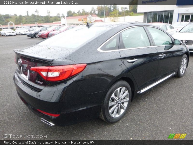 Phantom Black / Gray 2016 Hyundai Sonata Limited