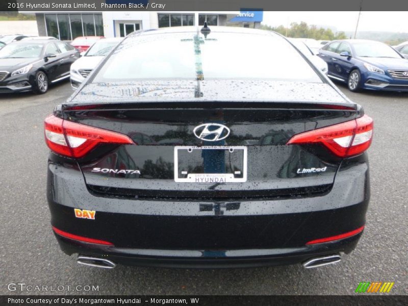 Phantom Black / Gray 2016 Hyundai Sonata Limited