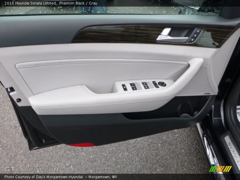 Phantom Black / Gray 2016 Hyundai Sonata Limited