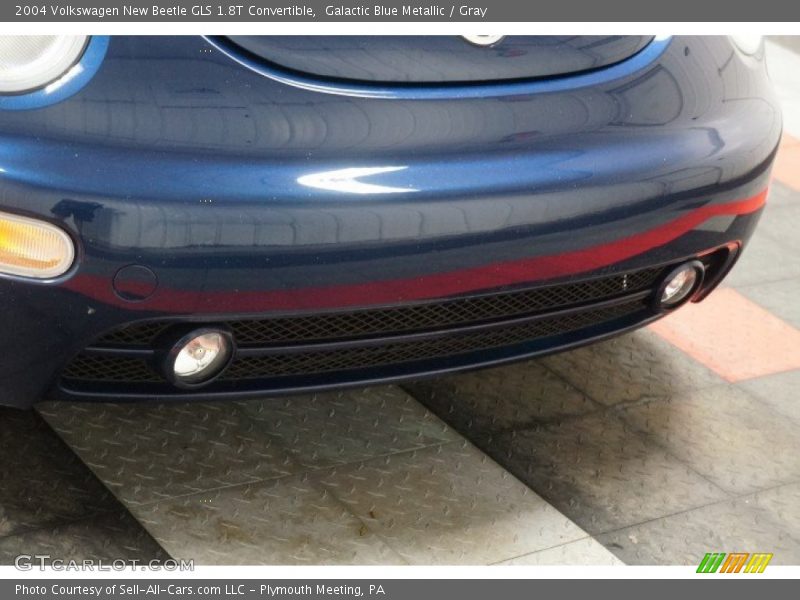 Galactic Blue Metallic / Gray 2004 Volkswagen New Beetle GLS 1.8T Convertible