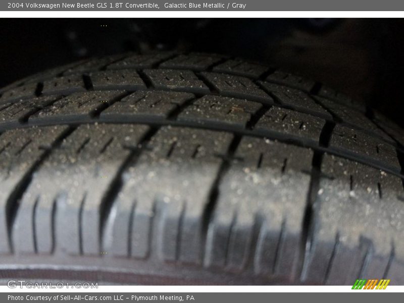 Galactic Blue Metallic / Gray 2004 Volkswagen New Beetle GLS 1.8T Convertible