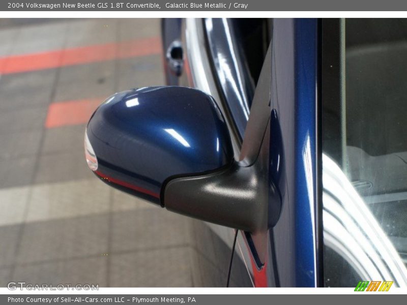 Galactic Blue Metallic / Gray 2004 Volkswagen New Beetle GLS 1.8T Convertible
