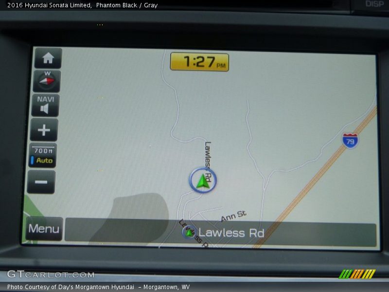 Phantom Black / Gray 2016 Hyundai Sonata Limited