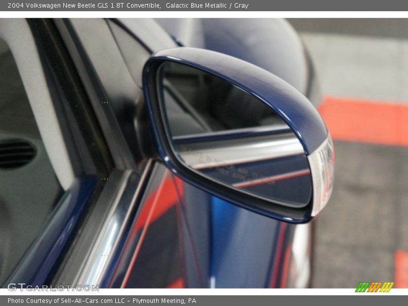 Galactic Blue Metallic / Gray 2004 Volkswagen New Beetle GLS 1.8T Convertible