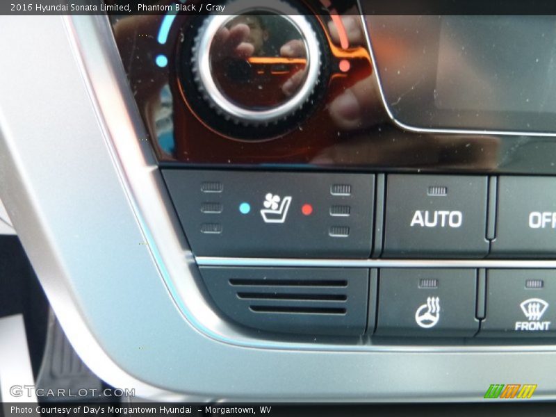 Phantom Black / Gray 2016 Hyundai Sonata Limited