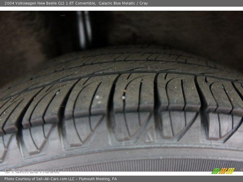 Galactic Blue Metallic / Gray 2004 Volkswagen New Beetle GLS 1.8T Convertible