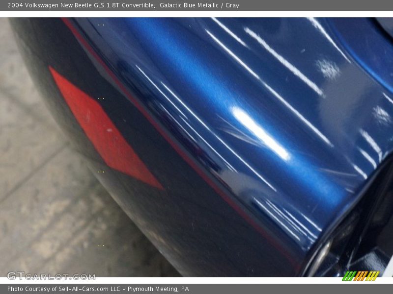 Galactic Blue Metallic / Gray 2004 Volkswagen New Beetle GLS 1.8T Convertible