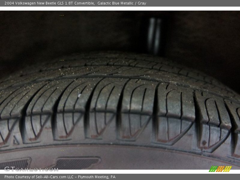 Galactic Blue Metallic / Gray 2004 Volkswagen New Beetle GLS 1.8T Convertible