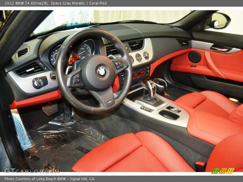  2012 Z4 sDrive28i Coral Red Interior