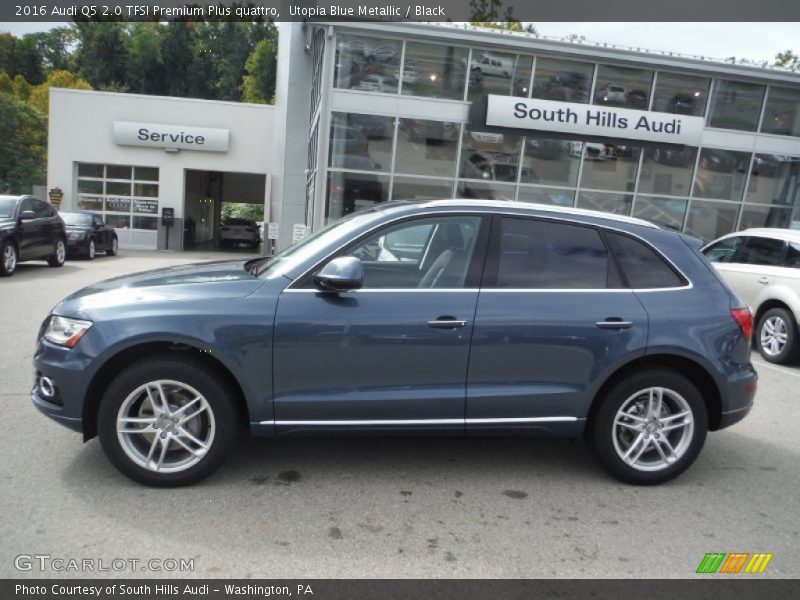 Utopia Blue Metallic / Black 2016 Audi Q5 2.0 TFSI Premium Plus quattro