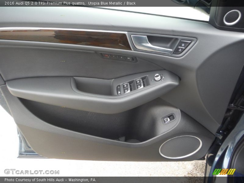 Utopia Blue Metallic / Black 2016 Audi Q5 2.0 TFSI Premium Plus quattro