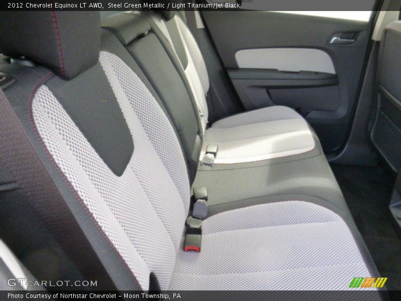 Steel Green Metallic / Light Titanium/Jet Black 2012 Chevrolet Equinox LT AWD