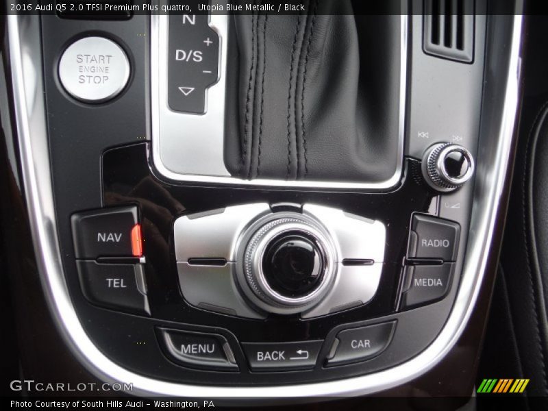 Utopia Blue Metallic / Black 2016 Audi Q5 2.0 TFSI Premium Plus quattro