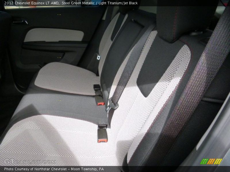 Steel Green Metallic / Light Titanium/Jet Black 2012 Chevrolet Equinox LT AWD