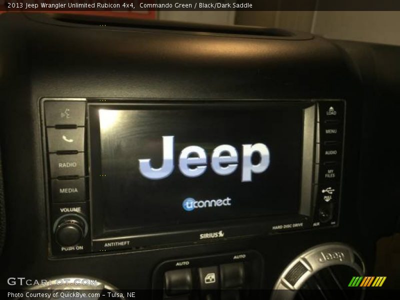 Commando Green / Black/Dark Saddle 2013 Jeep Wrangler Unlimited Rubicon 4x4