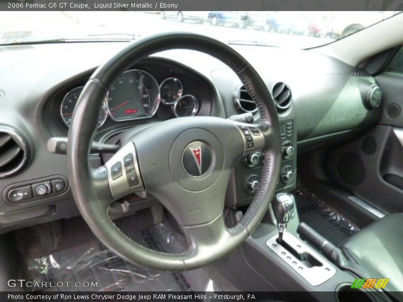 Liquid Silver Metallic / Ebony 2006 Pontiac G6 GT Coupe