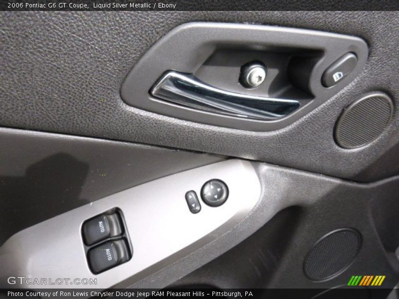 Liquid Silver Metallic / Ebony 2006 Pontiac G6 GT Coupe