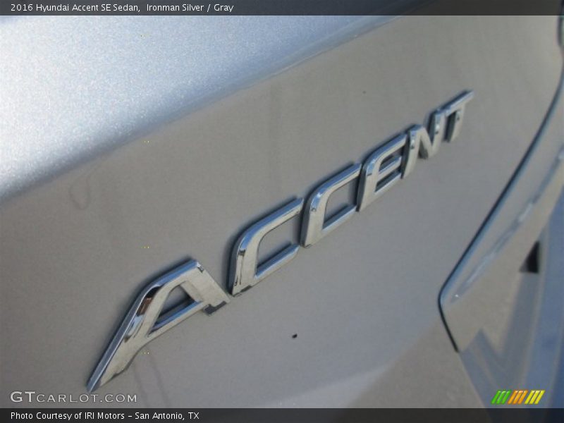 Ironman Silver / Gray 2016 Hyundai Accent SE Sedan