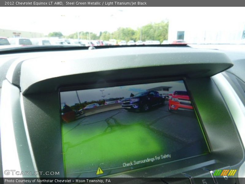 Steel Green Metallic / Light Titanium/Jet Black 2012 Chevrolet Equinox LT AWD