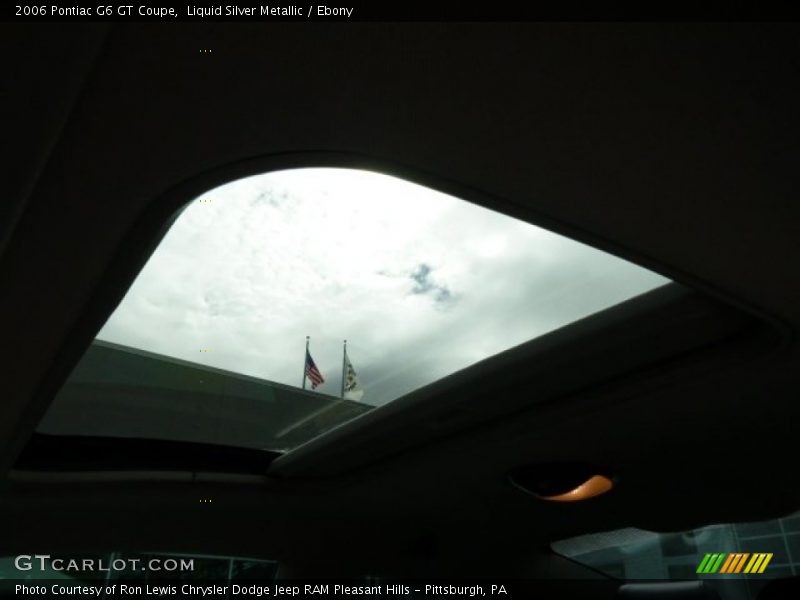 Liquid Silver Metallic / Ebony 2006 Pontiac G6 GT Coupe