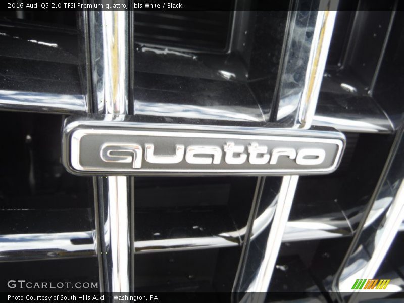 Ibis White / Black 2016 Audi Q5 2.0 TFSI Premium quattro
