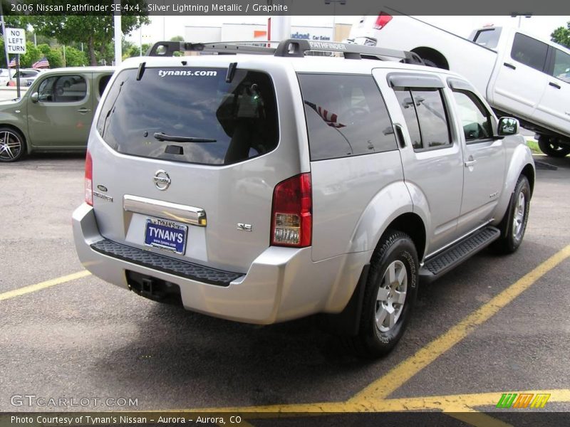 Silver Lightning Metallic / Graphite 2006 Nissan Pathfinder SE 4x4