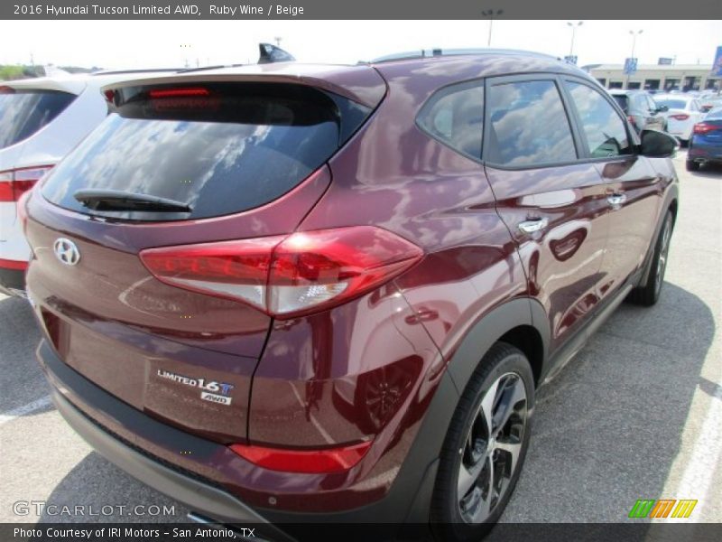  2016 Tucson Limited AWD Ruby Wine