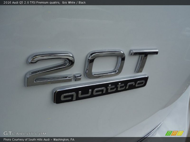 Ibis White / Black 2016 Audi Q5 2.0 TFSI Premium quattro