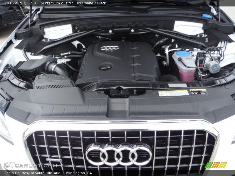 Ibis White / Black 2016 Audi Q5 2.0 TFSI Premium quattro