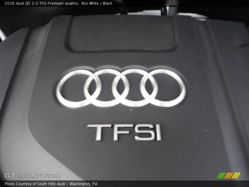 Ibis White / Black 2016 Audi Q5 2.0 TFSI Premium quattro