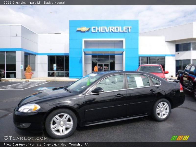 Black / Neutral 2011 Chevrolet Impala LT