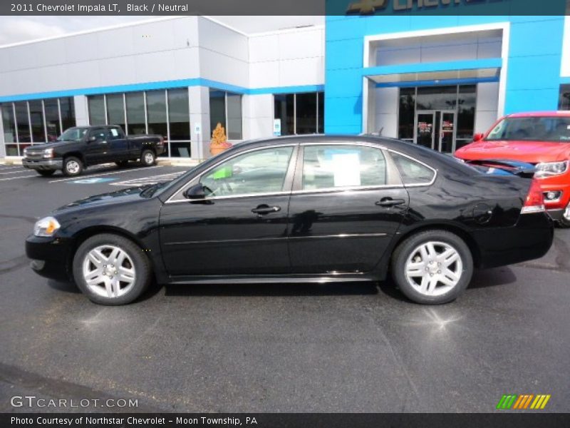 Black / Neutral 2011 Chevrolet Impala LT