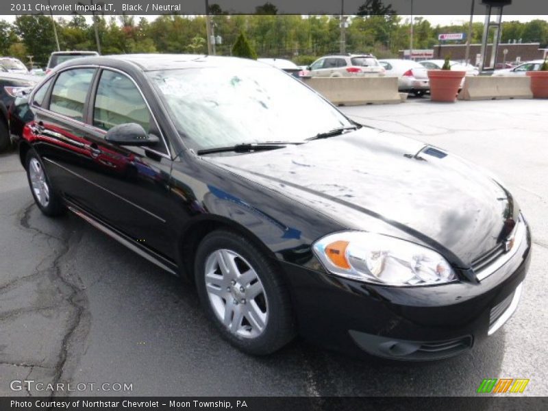 Black / Neutral 2011 Chevrolet Impala LT